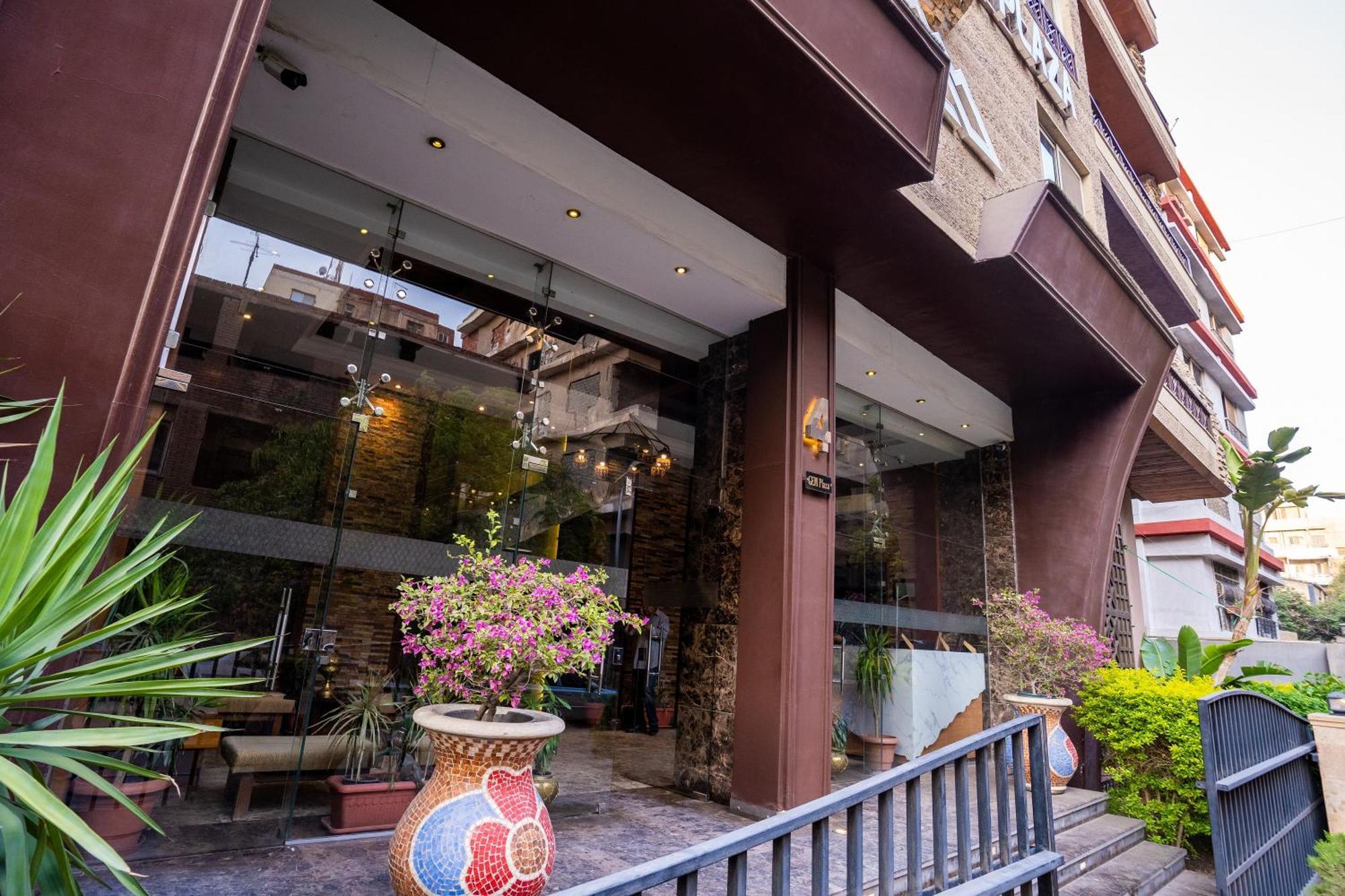 Pyramids Gem Plaza Hotel Kafret el-Gabal Eksteriør billede