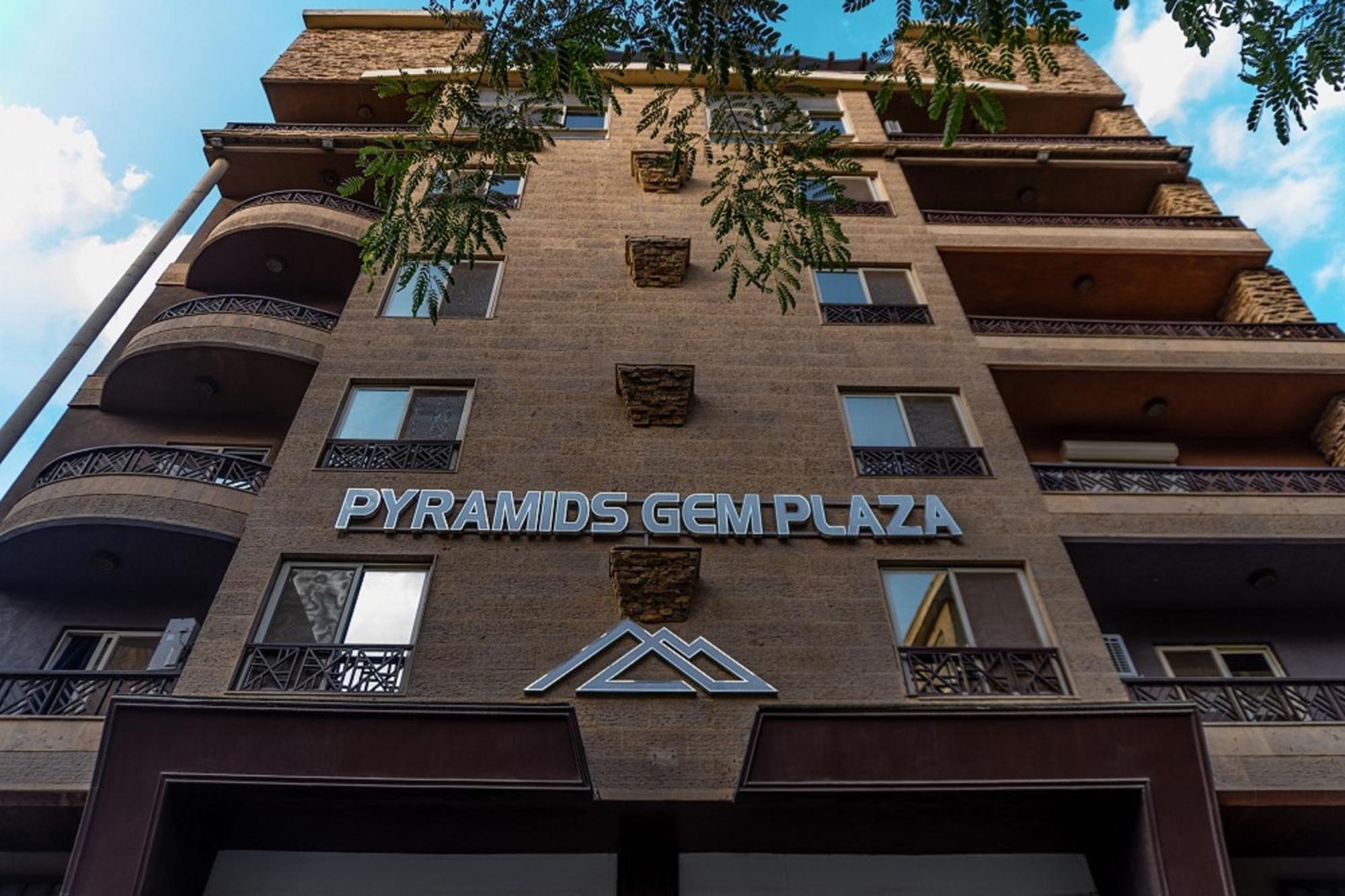 Pyramids Gem Plaza Hotel Kafret el-Gabal Eksteriør billede